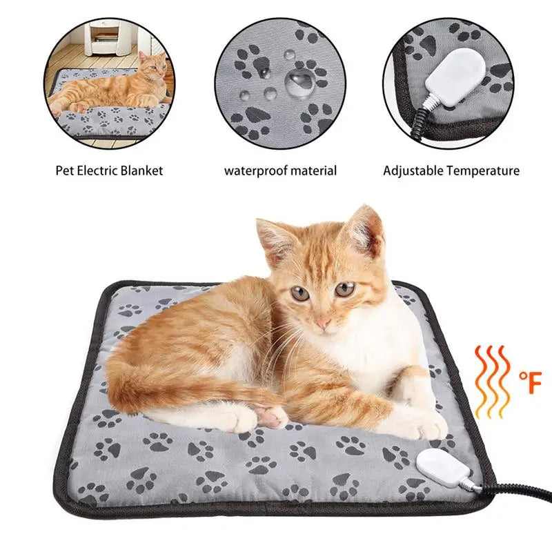 Adjustable Pet Heating Pad Blanket