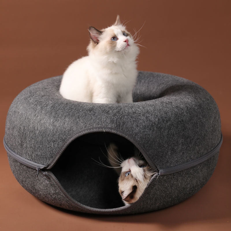 Donut Shaped Cat Bed